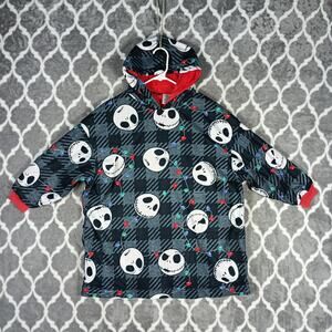 Nightmare Before Christmas Jack Skellington Hoodie Youth S/M Fleece Lounge